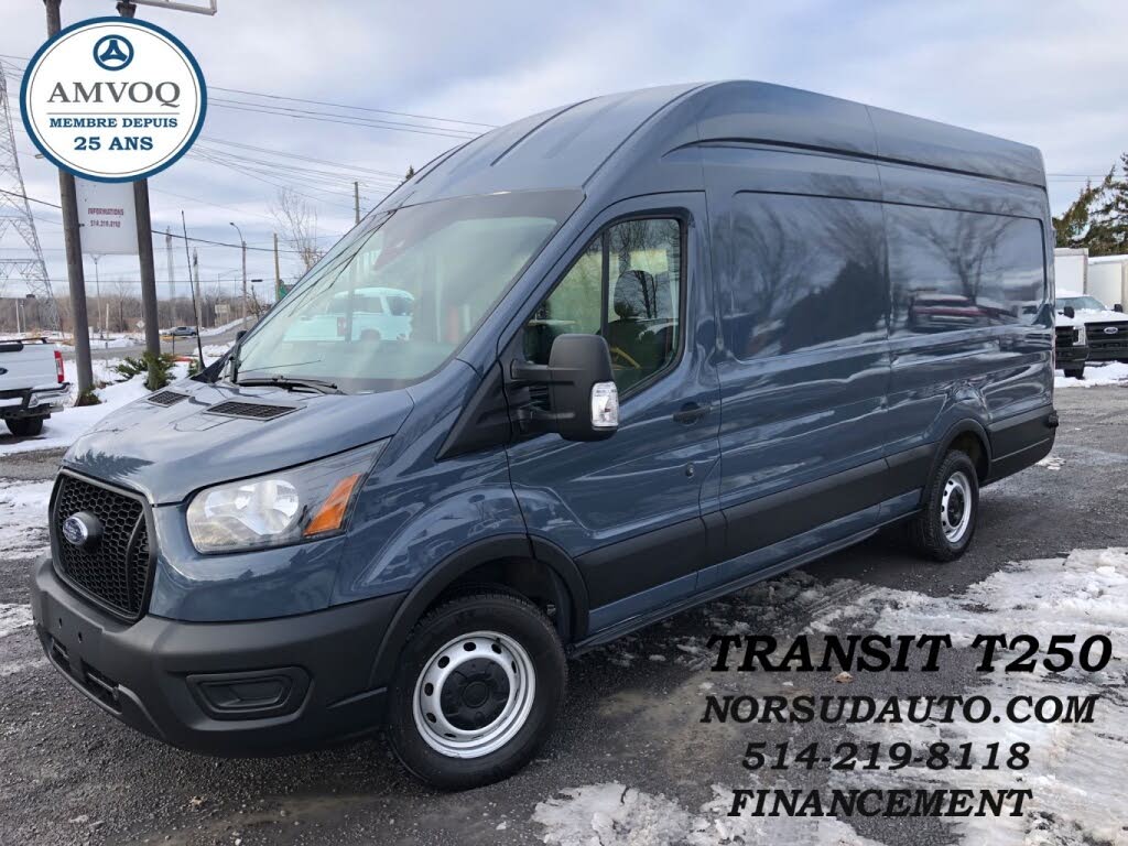 2021 Ford Transit Cargo 250 High Roof Extended LB RWD