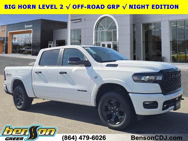 2026 RAM 1500 Big Horn Crew Cab 4WD
