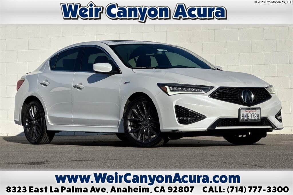 2019 Acura ILX FWD with Premium and A-Spec Package