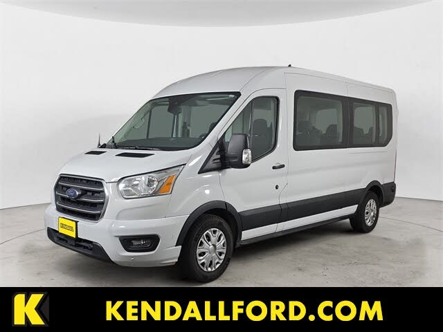 2020 Ford Transit Passenger 350 XLT Medium Roof LWB RWD with Sliding Passenger-Side Door