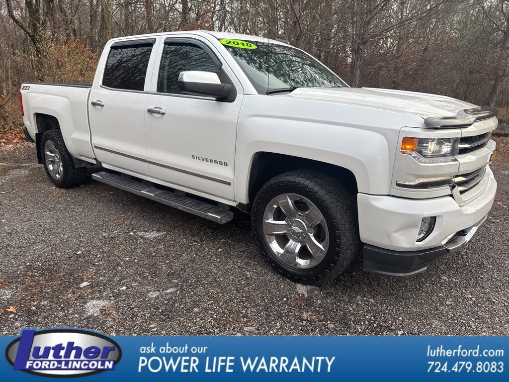 2018 Chevrolet Silverado 1500 LTZ Crew Cab 4WD