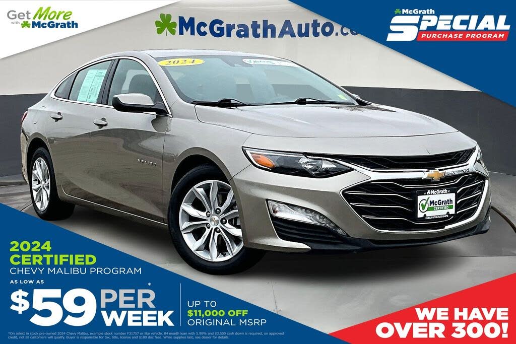 2024 Chevrolet Malibu LT with 1LT FWD