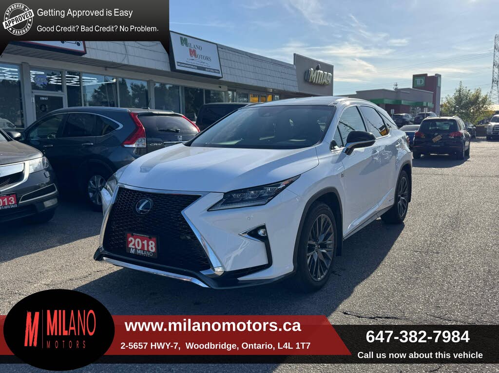 Lexus RX Hybrid 450h F Sport AWD 2018
