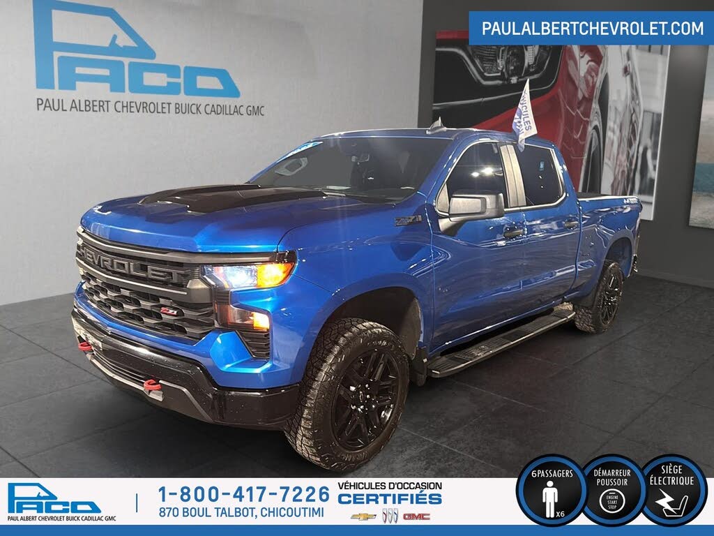 2022 Chevrolet Silverado 1500 Custom Trail Boss Crew Cab 4WD