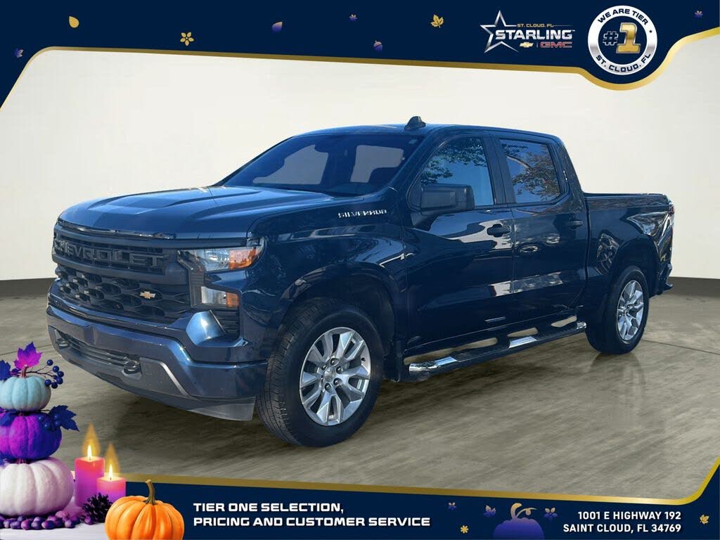 2022 Chevrolet Silverado 1500 Custom Crew Cab RWD
