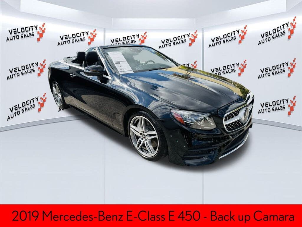 2019 Mercedes-Benz E-Class E 450 4MATIC Cabriolet AWD