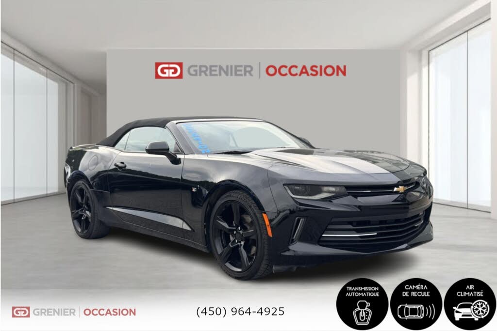 2018 Chevrolet Camaro 1LT Convertible RWD