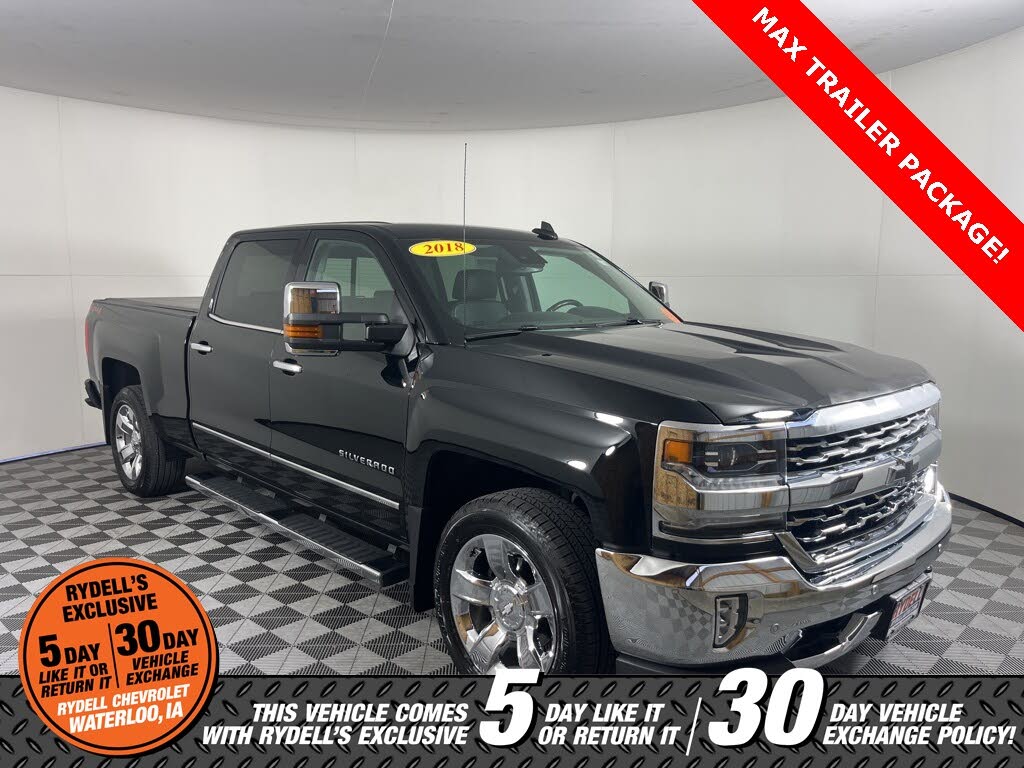 2018 Chevrolet Silverado 1500 LTZ Crew Cab 4WD