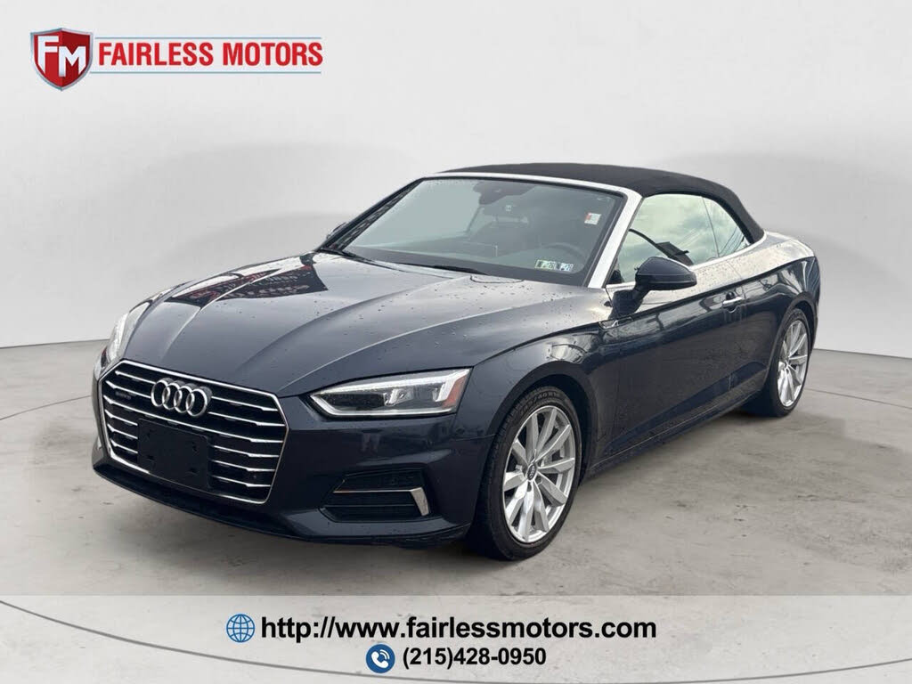 2018 Audi A5 2.0T quattro Premium Plus Cabriolet AWD