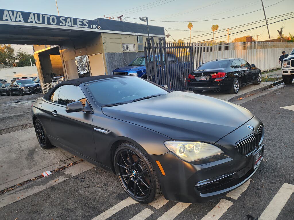 2012 BMW 6 Series 650i Convertible RWD