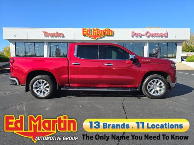 2019 Chevrolet Silverado 1500 LTZ Crew Cab 4WD