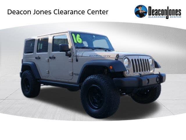 2016 Jeep Wrangler Unlimited Rubicon 4WD