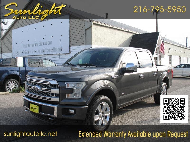 2016 Ford F-150 Platinum SuperCrew 4WD