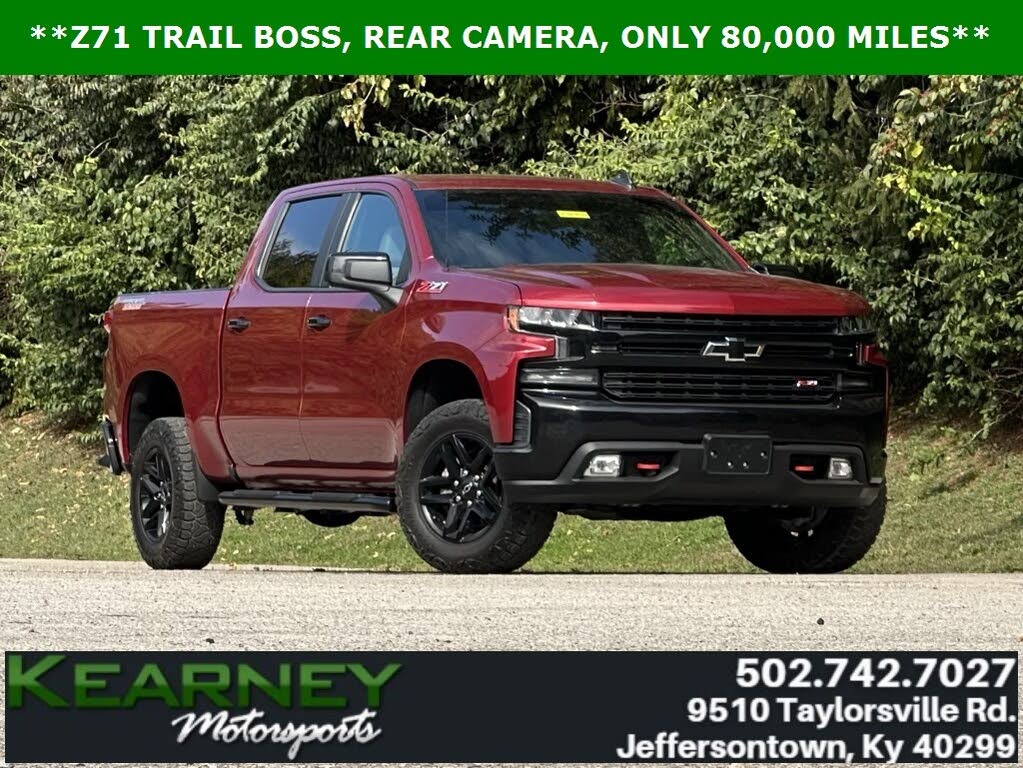 2019 Chevrolet Silverado 1500 LT Trail Boss Crew Cab 4WD