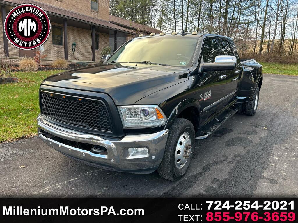 2016 RAM 3500 Laramie Mega Cab DRW RWD