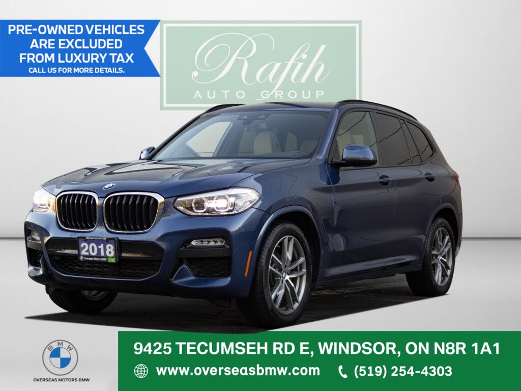 BMW X3 xDrive30i AWD 2018