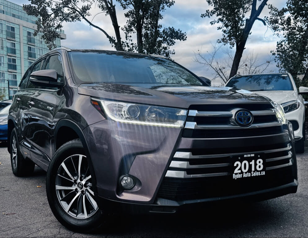 Toyota Highlander Hybrid XLE 2018