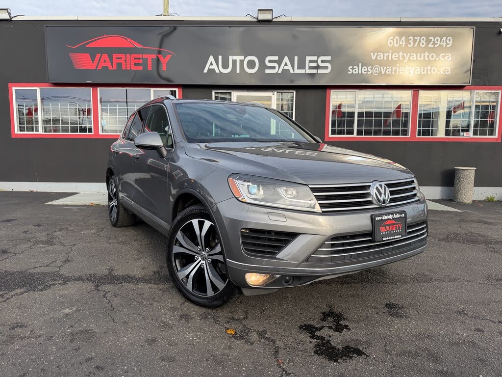 2017 Volkswagen Touareg AWD Wolfsburg Edition