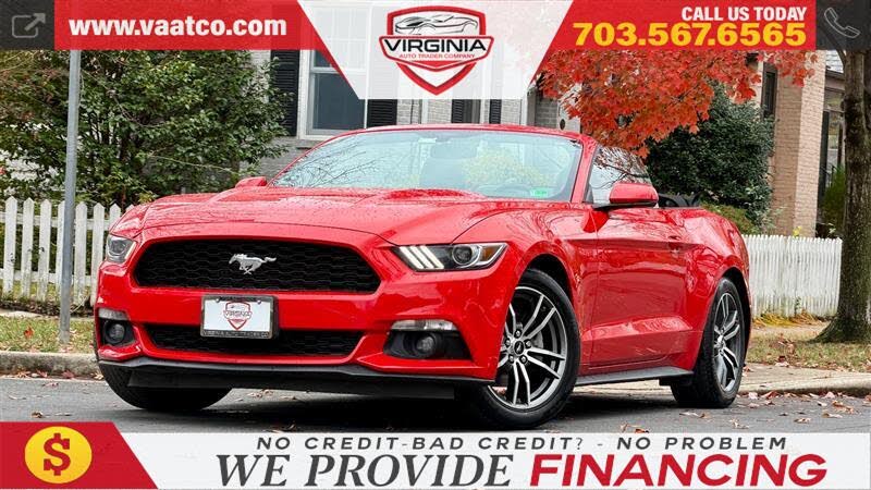2017 Ford Mustang EcoBoost Premium Convertible RWD