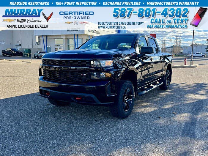 Chevrolet Silverado 1500 Custom Trail Boss Crew Cab 4WD 2020