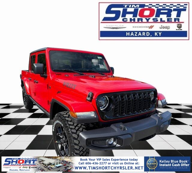 2025 Jeep Gladiator Willys Crew Cab 4WD