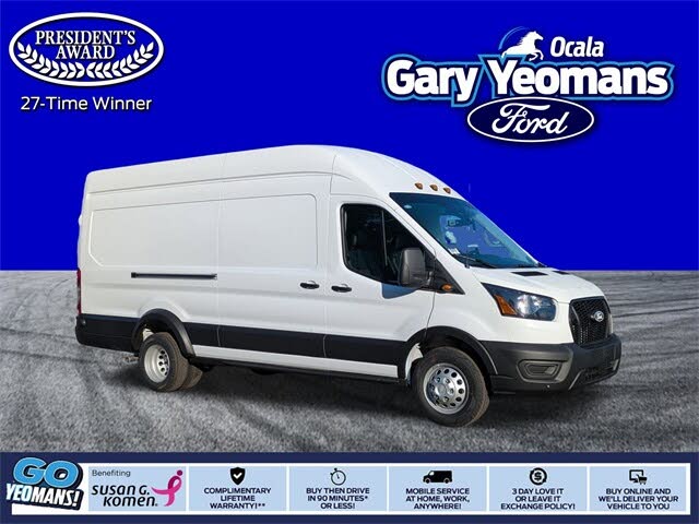 2026 Ford Transit Cargo 350 HD 11000 GVWR High Roof Extended LB DRW RWD