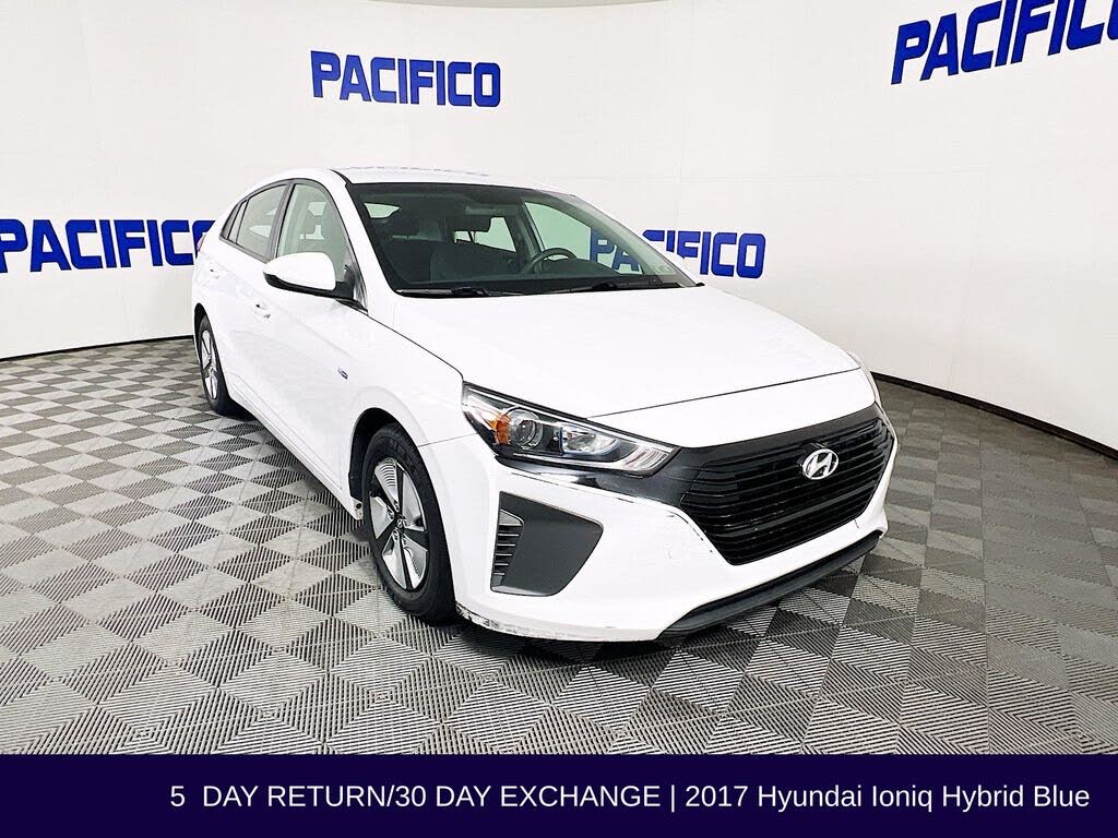 2017 Hyundai Ioniq Hybrid Blue Hatchback FWD