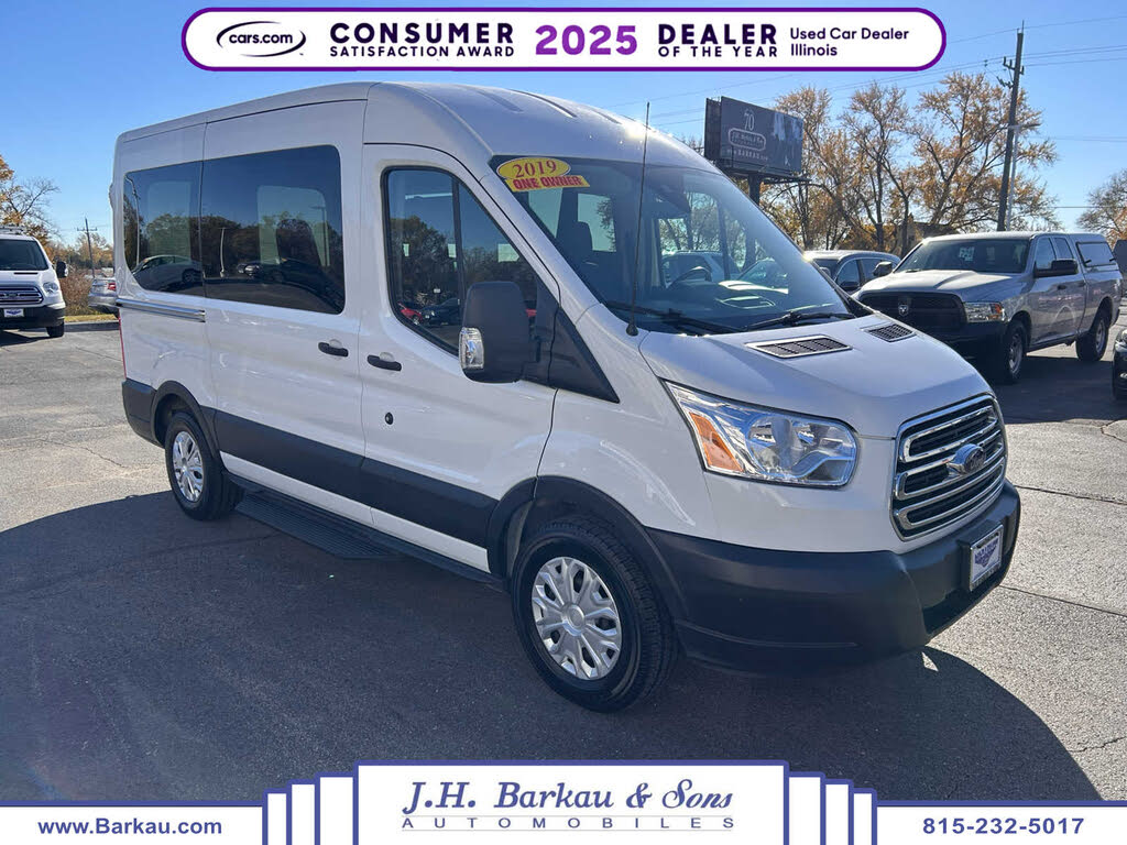 2019 Ford Transit Passenger 150 XLT Medium Roof RWD with Sliding Passenger-Side Door