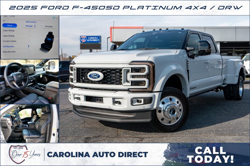 2025 Ford F-450 Super Duty Platinum Crew Cab LB DRW 4WD