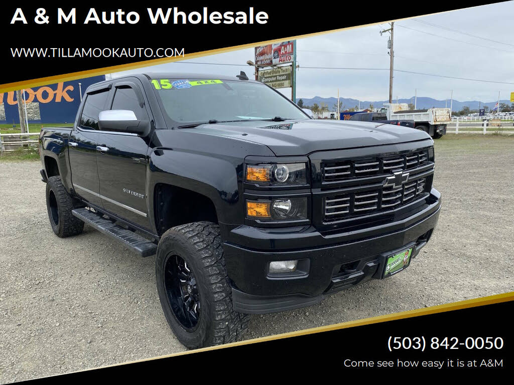 2015 Chevrolet Silverado 1500 LTZ Crew Cab 4WD