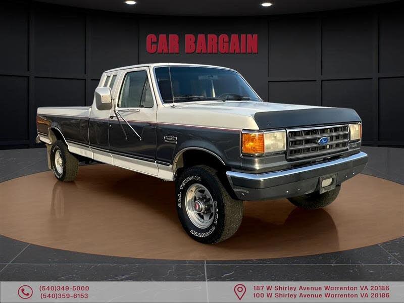 1991 Ford F-250 2 Dr XLT Lariat 4WD Extended Cab LB