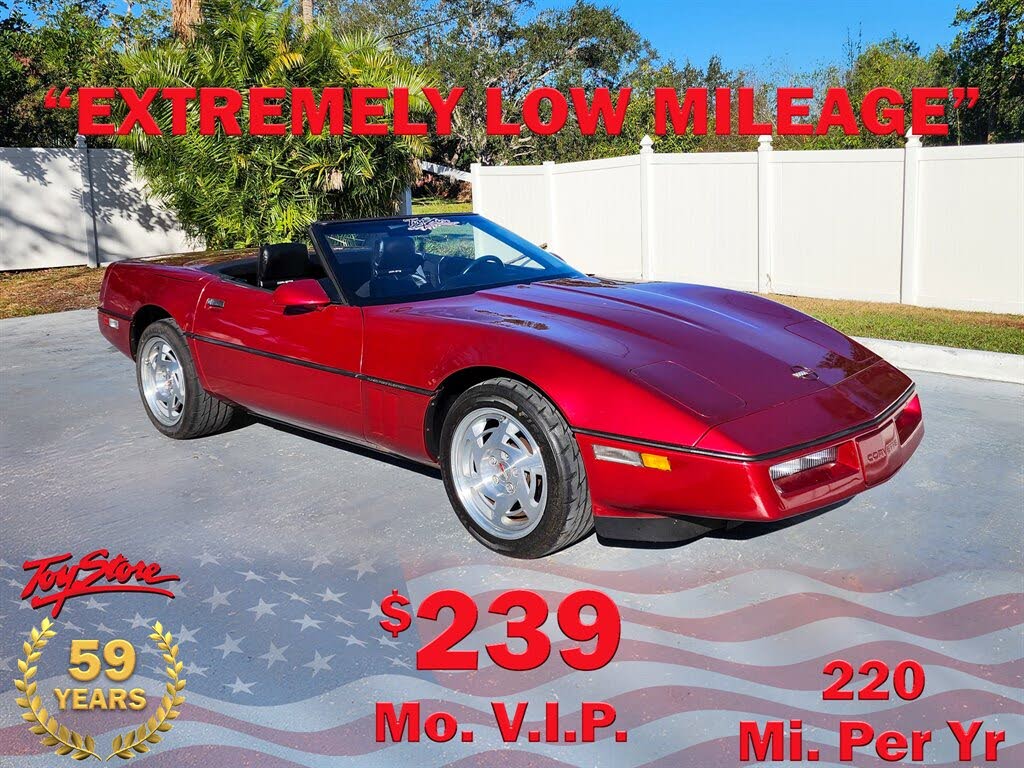 1990 Chevrolet Corvette Convertible RWD