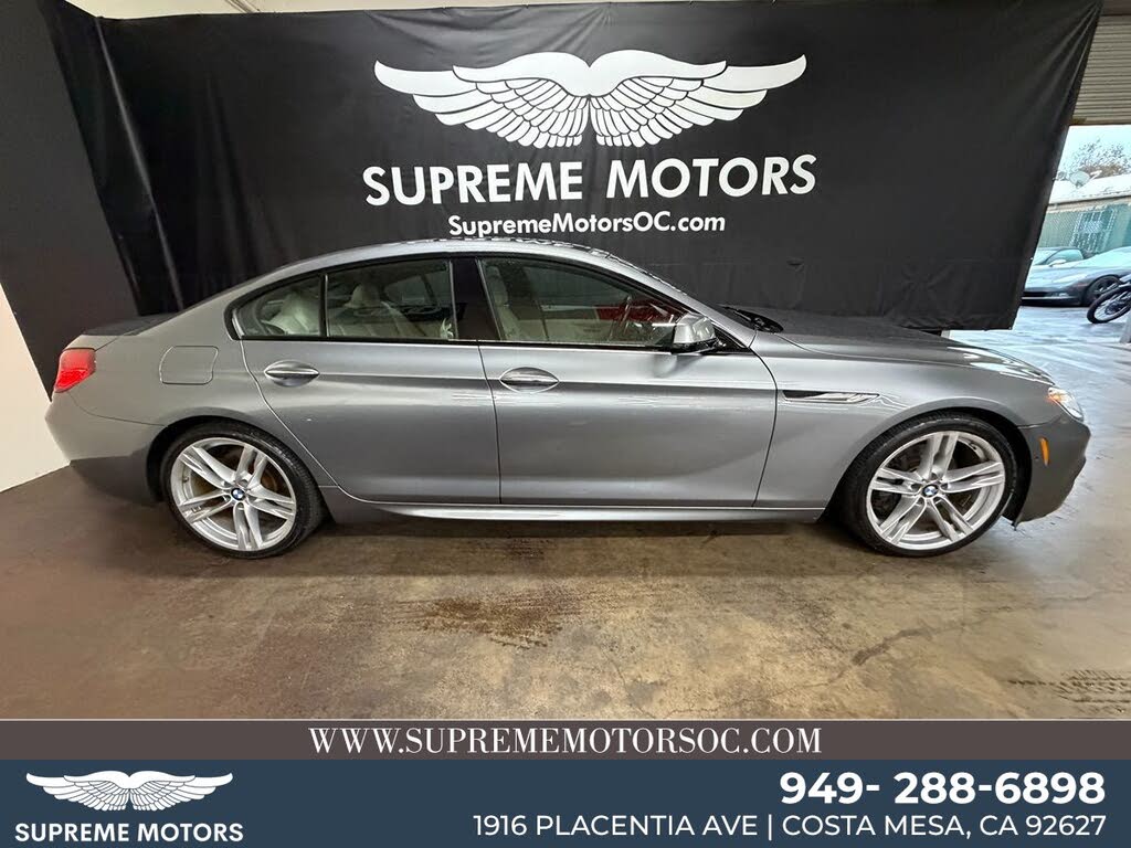 2015 BMW 6 Series 650i xDrive Gran Coupe AWD