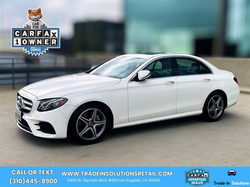 2018 Mercedes-Benz E-Class E 300 Sedan RWD