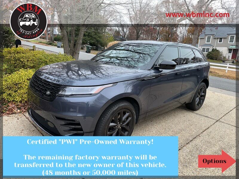 2024 Land Rover Range Rover Velar P250 Dynamic SE AWD