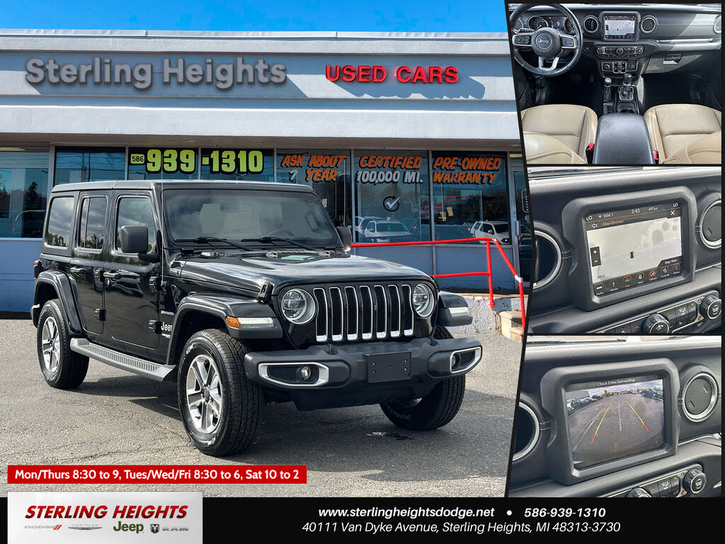 2018 Jeep Wrangler Unlimited Sahara 4WD