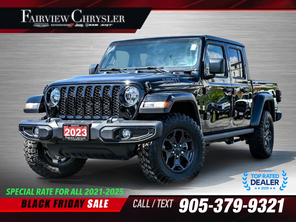 2023 Jeep Gladiator Willys Crew Cab 4WD