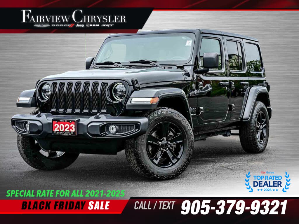 2023 Jeep Wrangler Sahara Altitude 4-Door 4WD