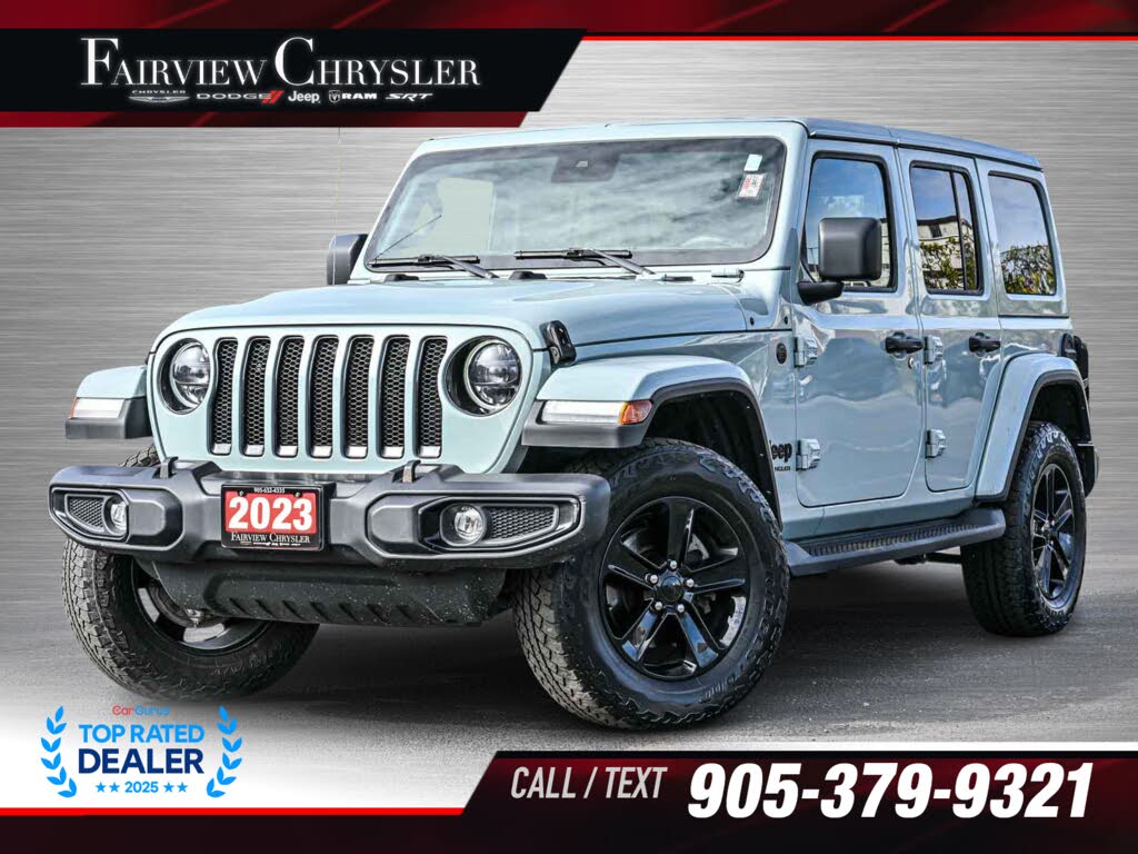 Jeep Wrangler Sahara Altitude 4-Door 4WD 2023