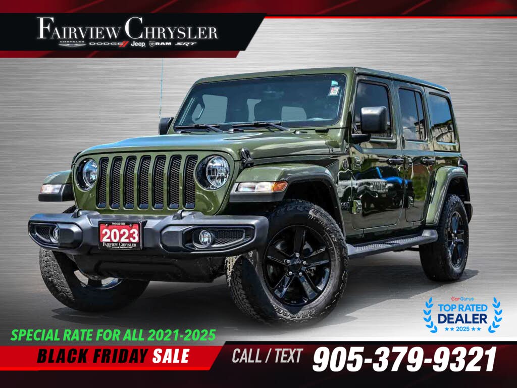 2023 Jeep Wrangler Sahara Altitude 4-Door 4WD