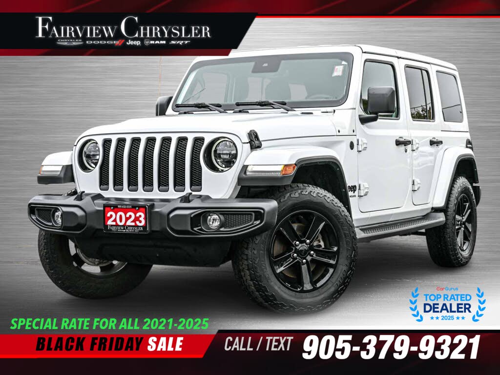Jeep Wrangler Sahara Altitude 4-Door 4WD 2023
