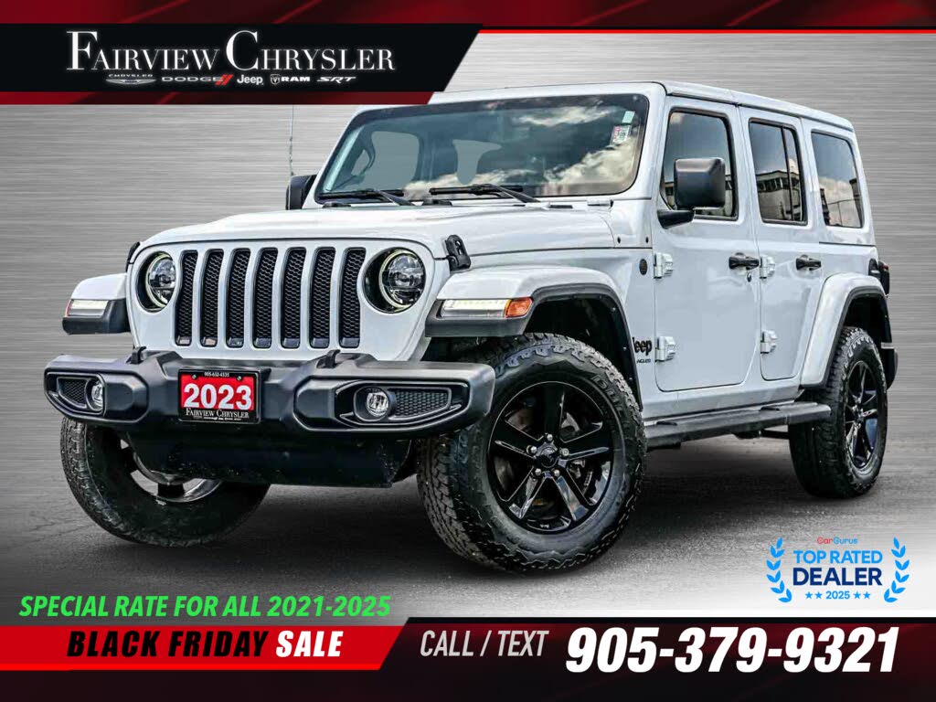 2023 Jeep Wrangler Sahara Altitude 4-Door 4WD
