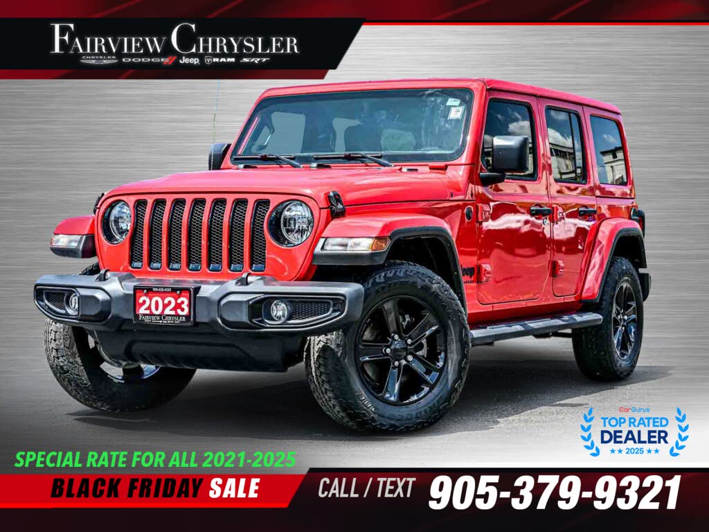Jeep Wrangler Sahara Altitude 4-Door 4WD 2023