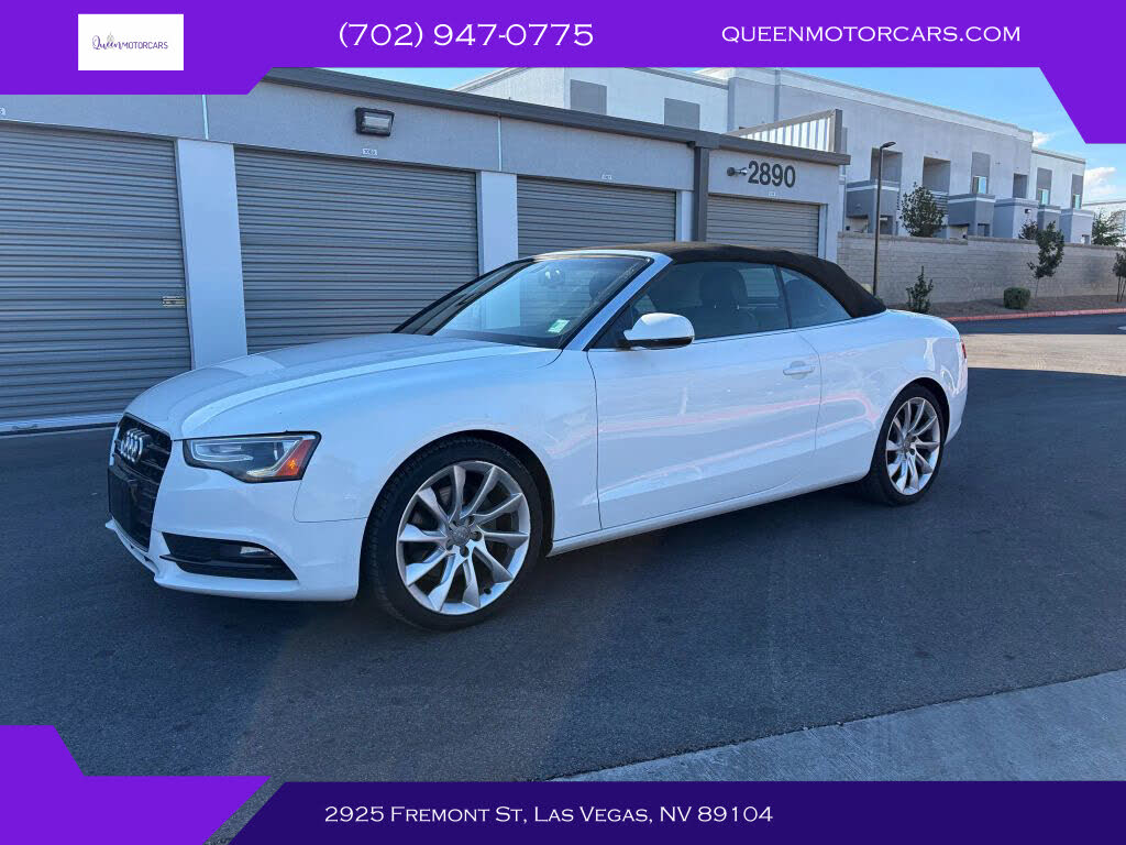 2013 Audi A5 2.0T quattro Premium Plus Cabriolet AWD