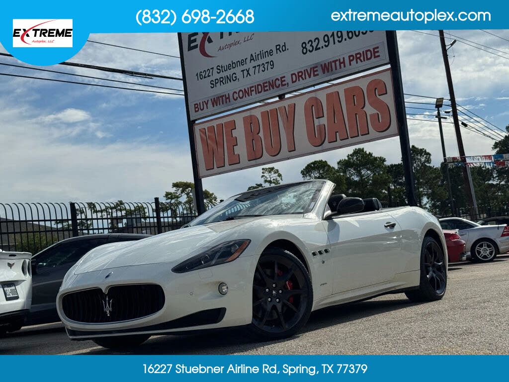 2013 Maserati GranTurismo Convertible RWD