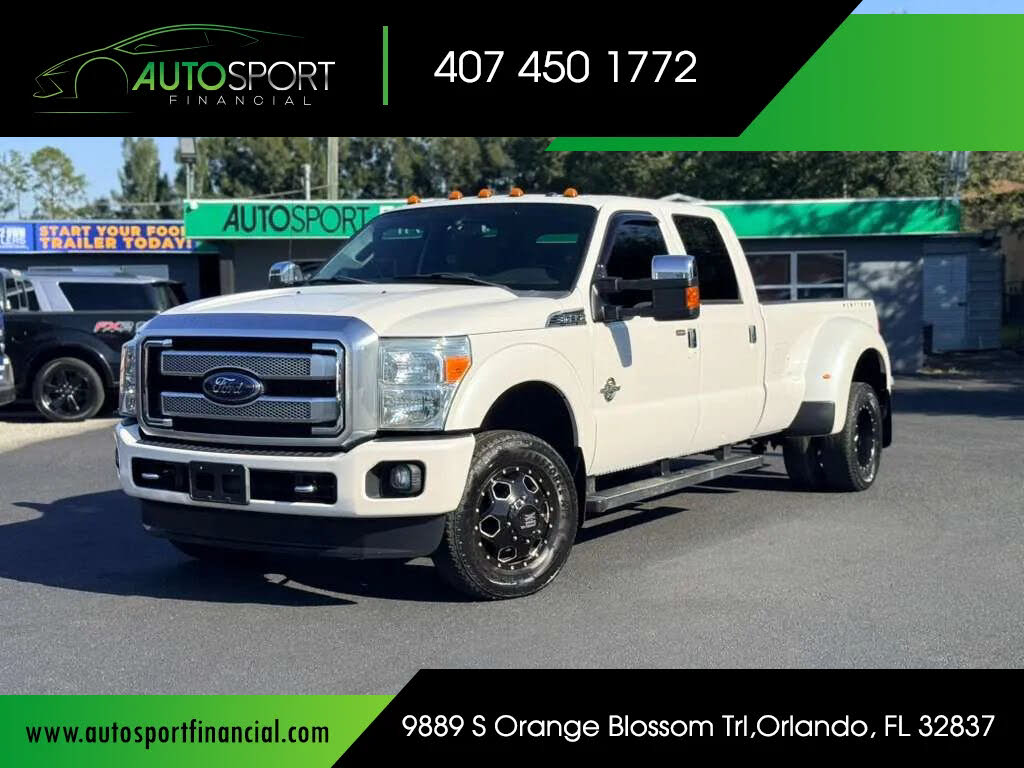 2015 Ford F-350 Super Duty Platinum Crew Cab LB DRW 4WD