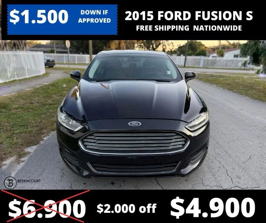 2015 Ford Fusion S