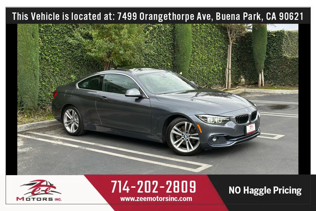 2018 BMW 4 Series 430i Coupe RWD