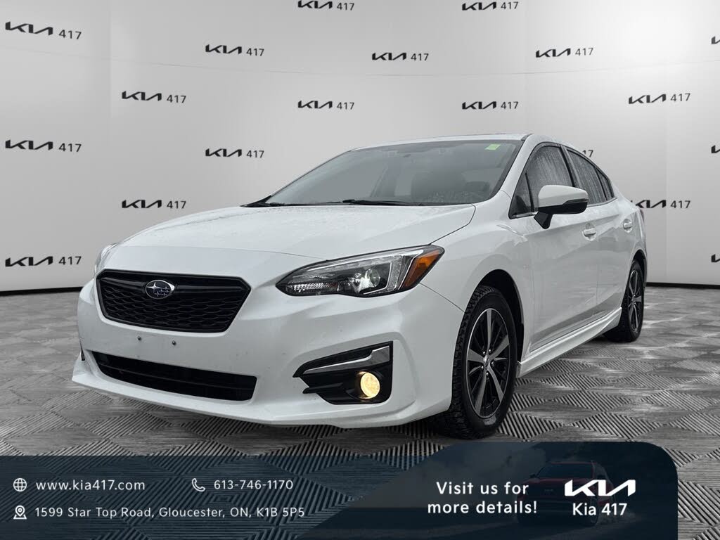 2018 Subaru Impreza Sport-Tech Sedan AWD with EyeSight Package