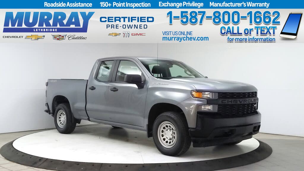 2019 Chevrolet Silverado 1500 Work Truck Double Cab 4WD
